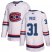Adidas Montreal Canadiens #31 Carey Price White Authentic 2017 100 Classic Stitched NHL Jersey