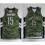 Toronto Raptors #15 Vince Carter Camo Pride Stitched NBA Jersey
