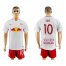 Red Bull #10 Sam White Home Soccer Club Jersey