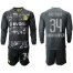 Dortmund #34 Bruun Larsen Away Long Sleeves Soccer Club Jersey