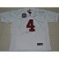 Alabama Crimson Tide 4 Mark Barron White 2012 BCS Patch College Football Jersey