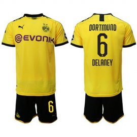 Dortmund #6 Delaney Home Soccer Club Jersey