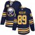 Adidas Buffalo Sabres #89 Alexander Mogilny Navy Blue Home Authentic Stitched NHL Jersey