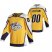 Nashville Predators Custom Yellow Mens Adidas 2020-21 Reverse Retro Alternate NHL Jersey