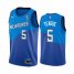 Nike Milwaukee Bucks #5 Jeff Teague Womens 2021 NBA Finals Champions City Edition Jersey Blue Womens