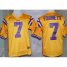 LSU Tigers 7 Leonard Fournette Gold NCAA Football Jerseys