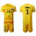 Paris Saint-Germain #1 K.Navas Yellow Goalkeeper Soccer Club Jersey
