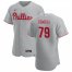 Philadelphia Phillies #79 JoJo Romero Mens Nike Gray Road 2020 Authentic Player MLB Jersey