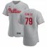 Philadelphia Phillies #79 JoJo Romero Mens Nike Gray Road 2020 Authentic Player MLB Jersey