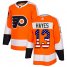 Adidas Philadelphia Flyers #13 Kevin Hayes Orange Home Authentic USA Flag Stitched NHL Jersey