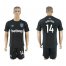 West Ham United #14 Obiang Away Soccer Club Jersey