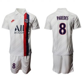 Paris Saint-Germain #8 Paredes Third Soccer Club Jersey