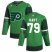 Philadelphia Flyers #79 Carter Hart Mens Adidas 2020 St. Patricks Day Stitched NHL Jersey Green