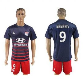 Lyon #9 Memphis Away Soccer Club Jersey