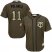 Minnesota Twins #11 Jorge Polanco Green Salute to Service Stitched Youth MLB Jersey