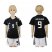 Argentina #9 Kun Aguero Away Kid Soccer Country Jersey