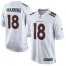 Nike Denver Broncos #18 Peyton Manning White Youth Stitched NFL Game Event Jersey