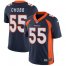 Nike Denver Broncos #55 Bradley Chubb Navy Blue Alternate Mens Stitched NFL Vapor Untouchable Limited Jersey