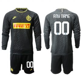 Inter Milan Personalized Third Long Sleeves Soccer Club Jersey