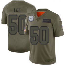 Nike Dallas Cowboys #50 Sean Lee Camo Youth Stitched NFL Limited 2019 Salute to Service Jersey