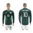 Mexico #10 G.Dos Santos Home Long Sleeves Soccer Country Jersey