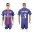 Paris Saint-Germain #3 Kimpembe Home Soccer Club Jersey
