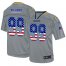 Nike Los Angeles Chargers #99 Jerry Tillery Lights Out Grey Mens Stitched NFL Elite USA Flag Fashion Jersey
