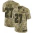 Nike Atlanta Falcons #27 Damontae Kazee Camo Mens Stitched NFL Limited 2018 Salute To Service Jersey