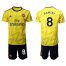 Arsenal #8 Ramsey Away Soccer Club Jersey