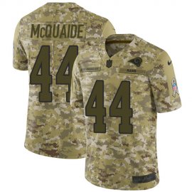 Nike Los Angeles Rams #44 Jacob McQuaide Camo Mens Stitched NFL Limited 2018 Salute To Service Jersey