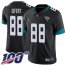 Nike Jacksonville Jaguars #88 Tyler Eifert Black Team Color Mens Stitched NFL 100th Season Vapor Untouchable Limited Jersey