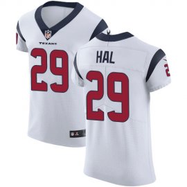 Nike Houston Texans #29 Andre Hal White Mens Stitched NFL Vapor Untouchable Elite Jersey