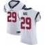 Nike Houston Texans #29 Andre Hal White Mens Stitched NFL Vapor Untouchable Elite Jersey