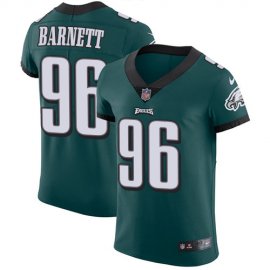 Nike Philadelphia Eagles #96 Derek Barnett Midnight Green Team Color Mens Stitched NFL Vapor Untouchable Elite Jersey
