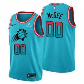 Nike Phoenix Suns #00 Javale McGee Mens 2022-23 City Edition NBA Jersey – Cherry Blossom Blue Mens