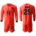 Paris Saint-Germain #25 Rabiot Red Jordan Long Sleeves Soccer Club Jersey