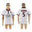 OGC Nice #5 Belhanda Away Soccer Club Jersey