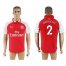 Arsenal #2 Debuchy Home Soccer Club Jersey