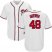 Washington Nationals #48 Javy Guerra White New Cool Base Stitched Youth MLB Jersey