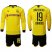 Dortmund #19 Dahoud Home Long Sleeves Soccer Club Jersey