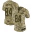 Nike Indianapolis Colts #84 Jack Doyle Camo Womens Stitched NFL Limited 2018 Salute to Service Jersey
