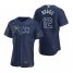 Tampa Bay Rays #12 Wade Boggs Mens Nike Navy Alternate 2020 Authentic Team MLB Jersey