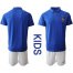 France Blank 100th Anniversary Edition Kid Soccer Country Jersey