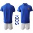France Blank 100th Anniversary Edition Kid Soccer Country Jersey