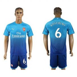 Arsenal #6 Koscielny Away Soccer Club Jersey