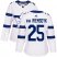 Adidas Toronto Maple Leafs #25 James Van Riemsdyk White Authentic 2018 Stadium Series Womens Stitched NHL Jersey