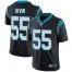 Nike Carolina Panthers #55 Bruce Irvin Black Team Color Mens Stitched NFL Vapor Untouchable Limited Jersey