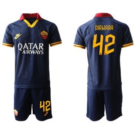 Roma #42 Diawara Third Soccer Club Jersey