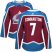 Adidas Colorado Avalanche #7 Kevin Connauton Burgundy Home Authentic Womens Stitched NHL Jersey