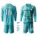 France #16 Mandanda Light Blue Goalkeeper Long Sleeves Kid Soccer Country Jersey